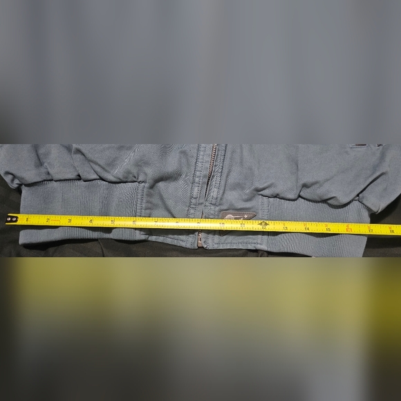 C2H4 Mechanist Quilted Workers Jacket Denim Blue Size XL New With Tags - Picture 13 of 16